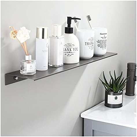 TYZKContemporary White Gray Bathroom Shower Shelf for Home Kitchen