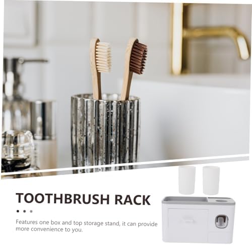 Unomor Wall Mounted Toothbrush Rack