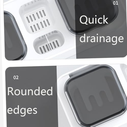 Sturdy and Versatile 2-Pack Toothbrush Holders