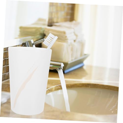 Stylish 12-Pack Reusable Bathroom Cups for Home Travel