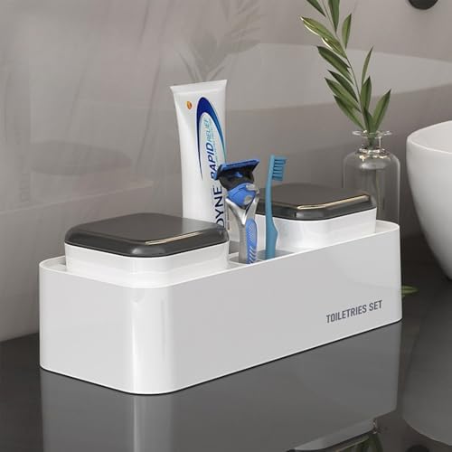 Sturdy and Versatile 2-Pack Toothbrush Holders