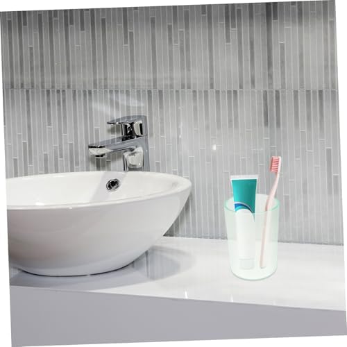 Wakauto Transparent Toothbrush Cup Gargle Mug for Home Use