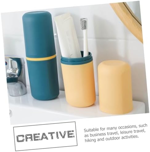 Compact Travel Toothbrush Holder 4pk