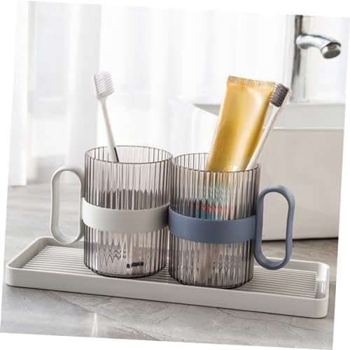 4-Piece Toothbrush Mouthwash Cups