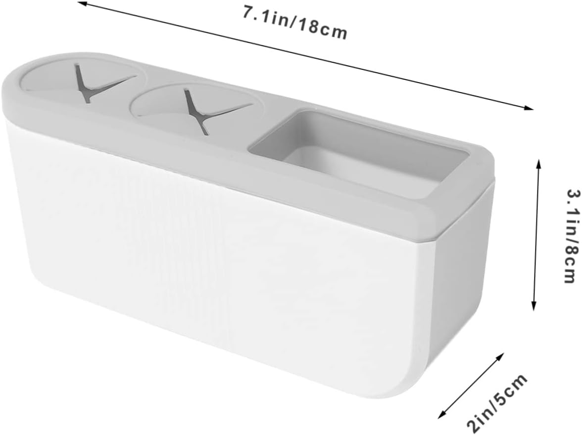 Premium Wall-Mounted Toothbrush Holder for Boys Girls