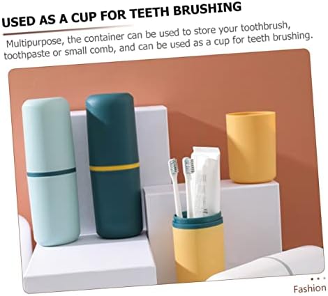 Compact Travel Toothbrush Holder 4pk