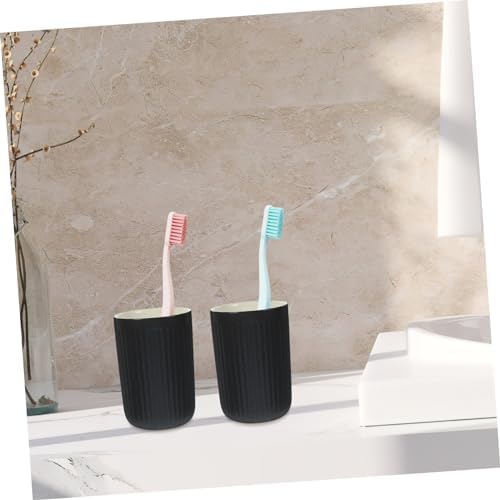 Gleavi 2pc Retro Bathroom Toothbrush Holder