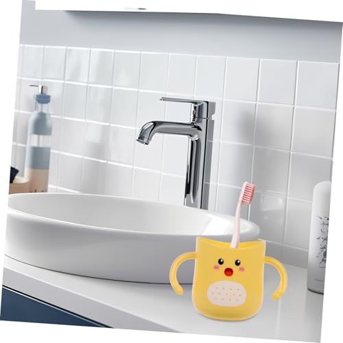 adorable cartoon toothbrush cup for kids