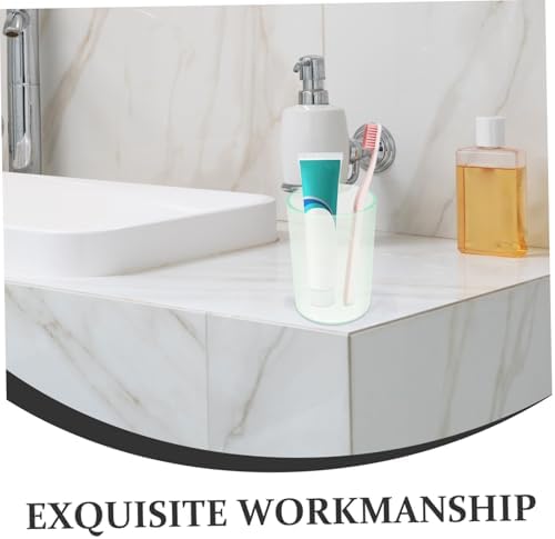 Transparent Toothbrush Cup Gargle Mug for Home and Travel