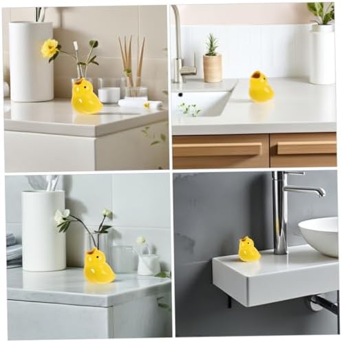 Adorable Travel-Friendly Ceramic Toothbrush Holder
