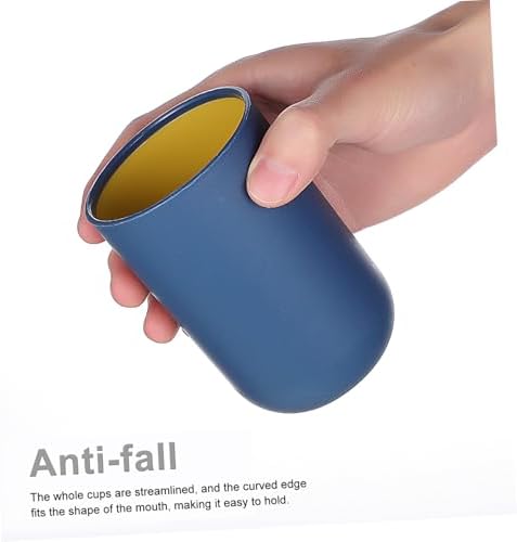 4 Pack Sturdy Leakproof Bathroom Oral Care Tumbler Set