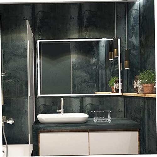 1pc Stainless Steel Shower Rack Toothbrush Holder