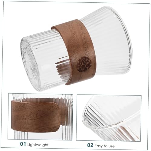 Sophisticated Glass Toothbrush Cup for Comfort Style