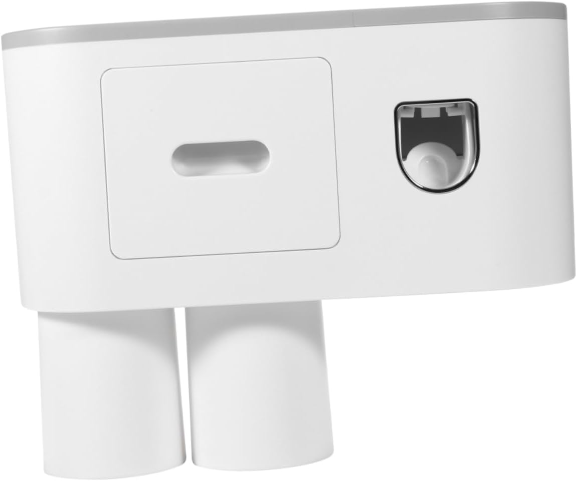 Wall-Mount Toothbrush Toothpaste Organizer