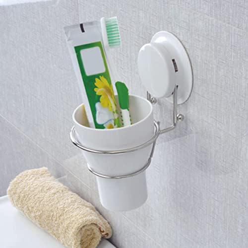 Suction Cup Toothbrush Holder for Bathroom