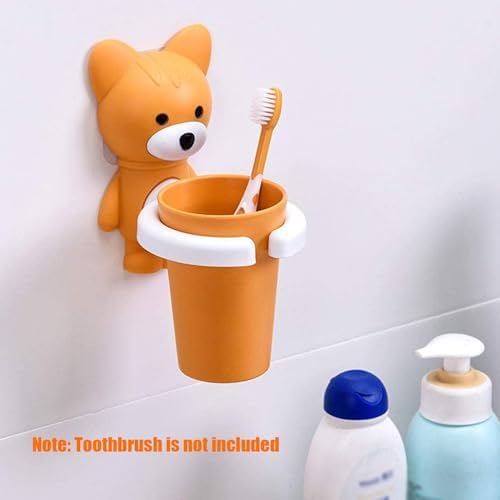 Mini Cartoon Fox Toothbrush Holder