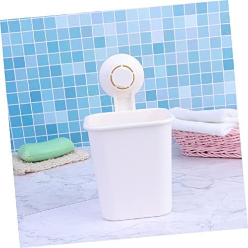 Suction-Cup Wall-Mounted Toothbrush Toothpaste Holder
