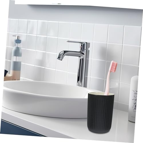 2Pcs Vintage Toothbrush Cup Reusable Bathroom Tumbler