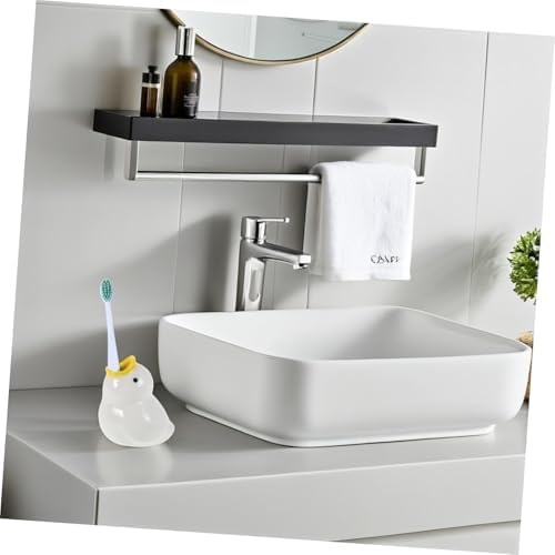 SHErchpry Cute Ceramic Toothbrush Holder