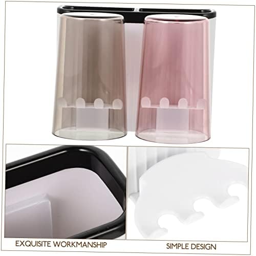 Zerodeko Wall Toothbrush and Cup Holder Organizer