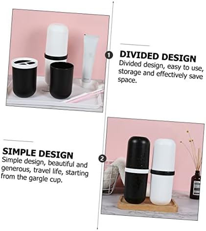 PartyKindom Portable Toothbrush Holder