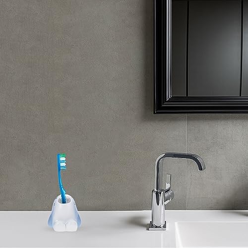 Meet Alipis Cartoon Toothbrush Toothpaste Organizer - Cute for Kids Space-Saving Functional