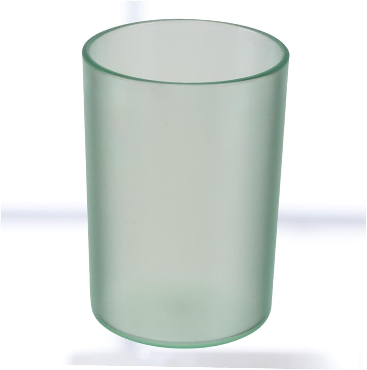 Elegant Transparent Toothbrush Holder mug for Adults