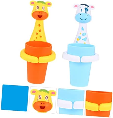 Adorable Cartoon Wall-Mounted Toothbrush Toothpaste Rack