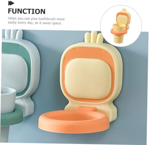 boys and girls toothbrush holder with cup
