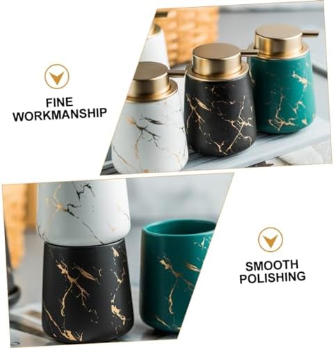 Beatifufu Perfect for Boys and Girls Toothbrush Holder Soap Dispenser Set