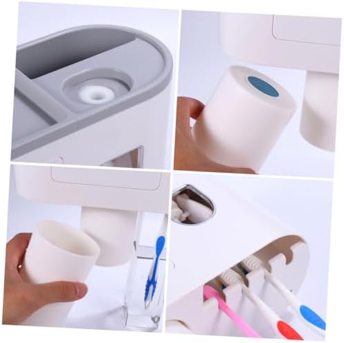 Wall-Mounted Toothbrush Organizer