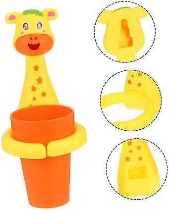No-Punching Wall-Mounted Toothbrush Cup for Kids
