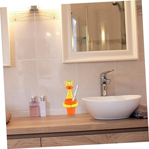 SOPOTUTU Cartoon Animal Toothbrush Holder