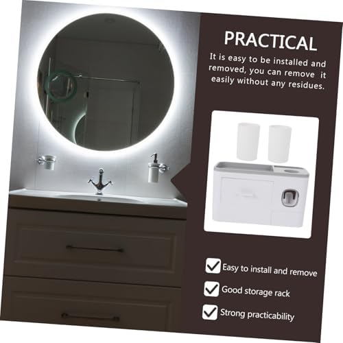 Easy Wall-Mounted Toothbrush Holder Dumbledores Collection BRIGHTFUFU
