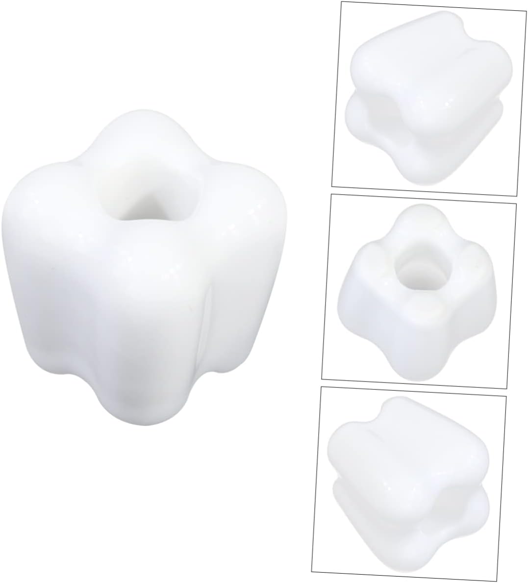4-Pack Creative Tooth Shaped Toothbrush Holder