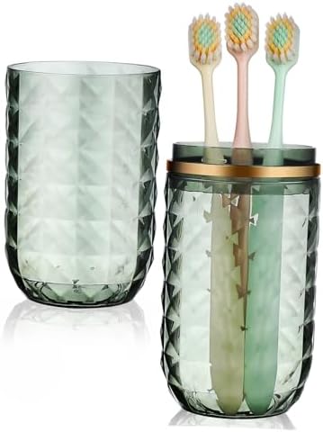 Stylish Dual-Purpose Toothbrush Mouthwash Holder