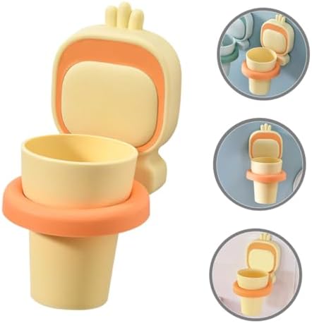 Non-Breakable Wall-Mounted Toothbrush Holder for Boys and Girls