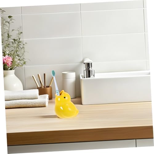 Cute Durable Ceramic Toothbrush Holder for the Bathroom