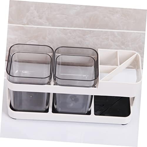 BRIGHTFUFU - Toothbrush Gargle Cup Holder Storage System