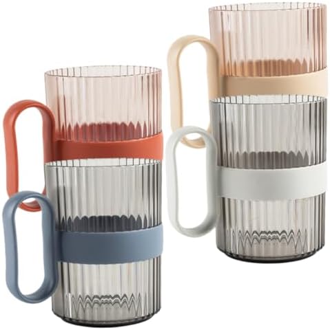 Elegant 4pc Tooth Rinsing Cup Kit