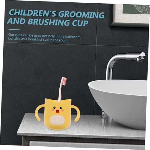 adorable cartoon toothbrush cup for kids
