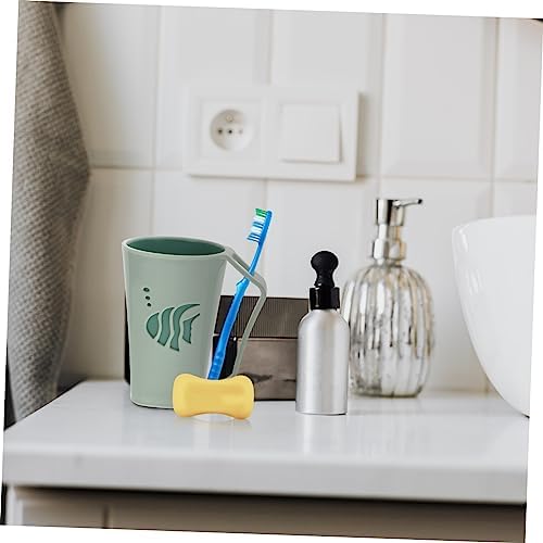 BRIGHTFUFU Reusable Toothbrush Toothpaste Holder