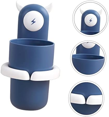 Wall-Mounted Toothbrush Cup Holder for Sanitaire Pp Material Easy to Install