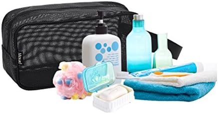 Mesh Shower Caddy Portable Toiletry Bag for Girls Guys