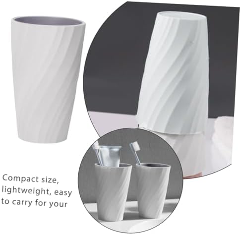 2pcs Portable Toothbrush Holder Gargle Cup for Home Travel
