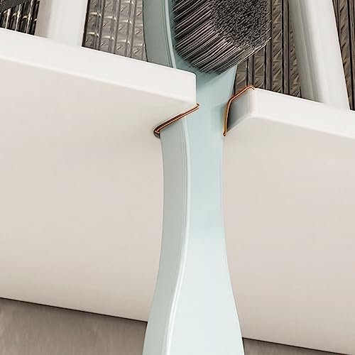 Lovulife Wall-Mounted Acrylic Toothbrush Holder Bathroom Organizer