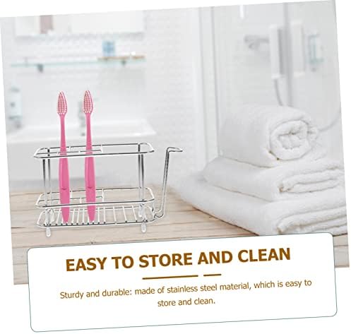 Zerodeko Wall-Mounted Toothbrush Cup Organizer