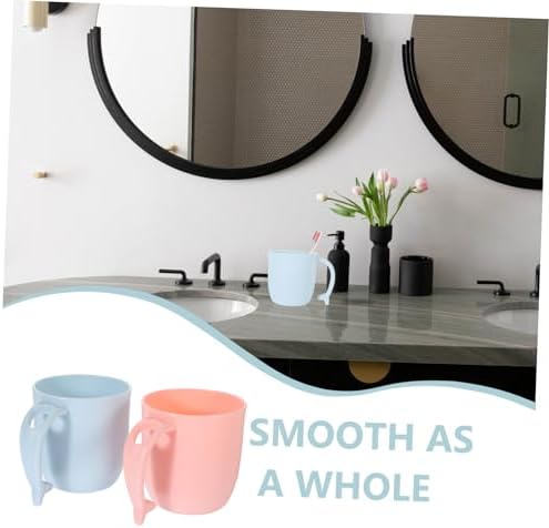 Two-Piece Mansion Dolphin Mouthwash Cups for Oral Care