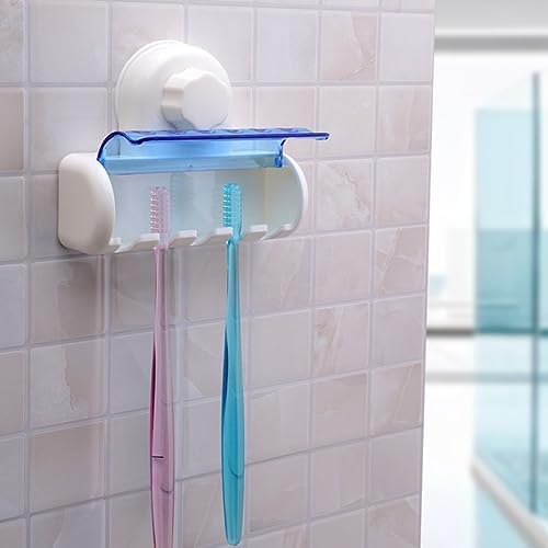 5-Brush Wall-Mounted Holder with Cover