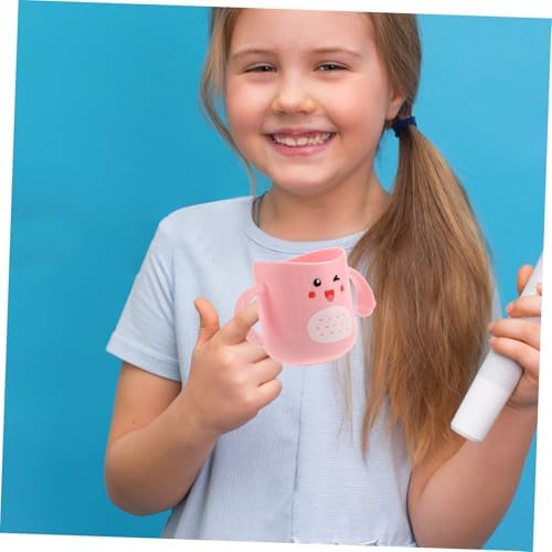 Abaodam Toothbrush Cup Cute Cartoon Design - Perfect for Boys Girls